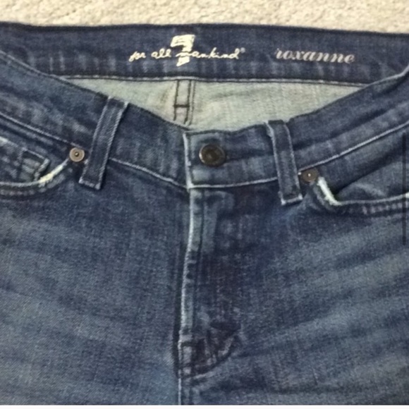 SIZE 27 7 for all mankind Roxanne jeans - Picture 5 of 7